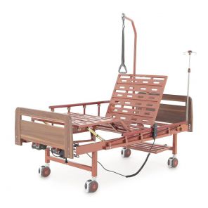 Медицинская электрическая кровать Мед-Мос DB-7 (МЕ-2028Д-06) коричневая